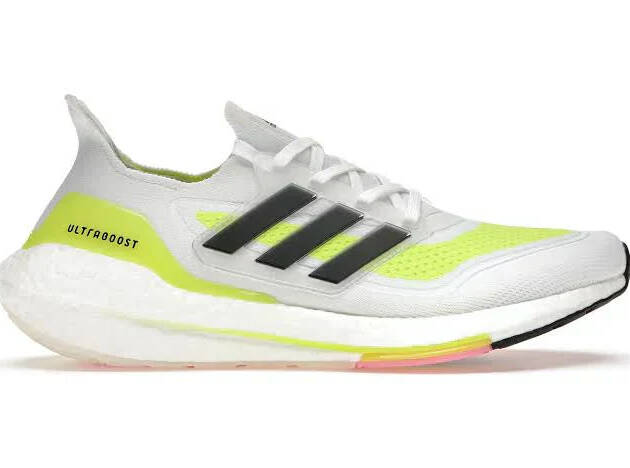 Adidas Ultraboost 21 Solar Yellow White