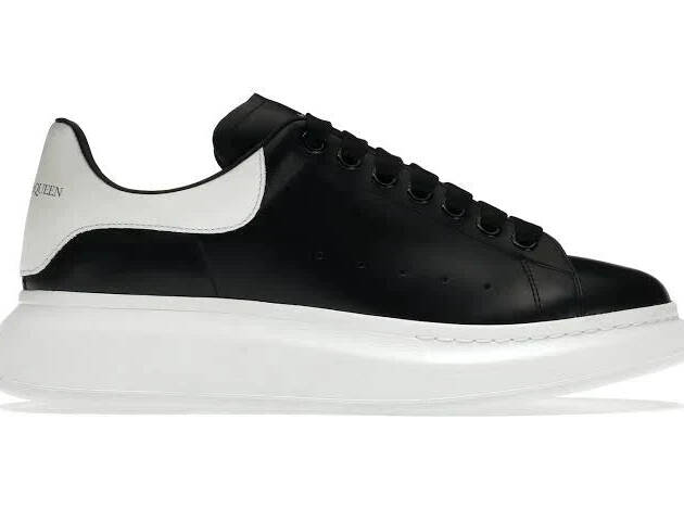 Alexander Mcqueen Oversized Black White