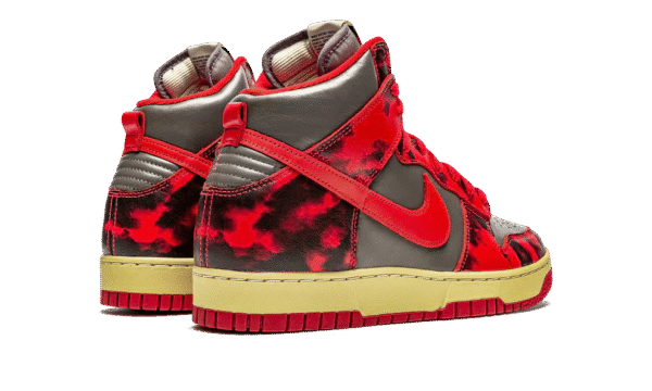 Nike Dunk High Red Acid Wash - Imagem 3
